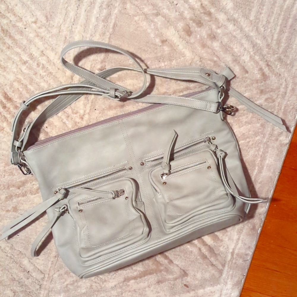 Free people vegan leather large purse